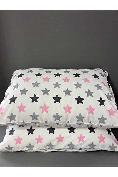 GOOD MORNİNG PAMUKKALE Husă Pink Star - Set de 2 perne 50x70