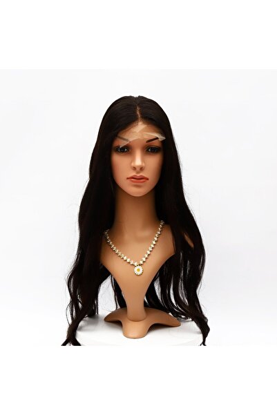 Saç Peruk Dünyası TÜL PERUK GERÇEK SAÇ UZUN BOY DOĞAL