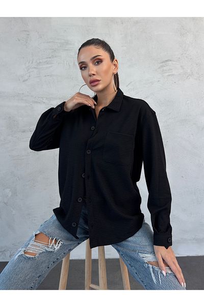 Weyeze Cămașă jacquard cu mânecă lungă AF-K19703LNS