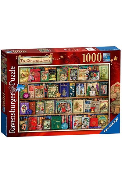 RAVENSBURGER New Year Bookshop 1000 Piece Puzzle - 198016