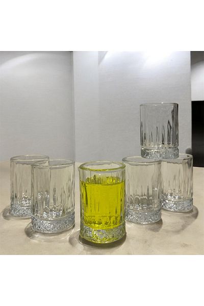 DAFE HOME Oslo Coffee Side Water Cup 6 Pcs Slat Cup
