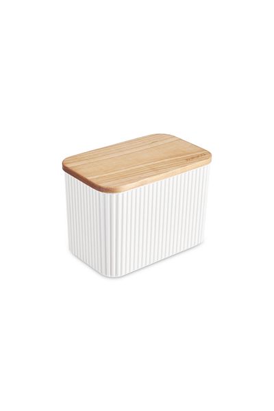 Karaca Karaca Massimo Storage Container, 1L, Cream