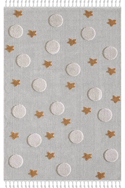 Empera Kids - Colourful Renkli Takma Saçaklı Çocuk Halısı