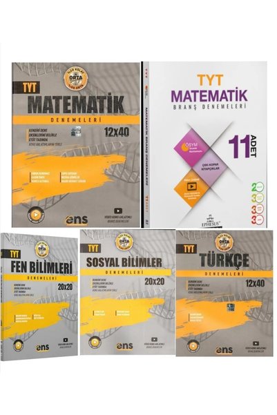 Bilgi Sarmal Yayınları sarmal Tyt Matematik Branş Deneme Ve Ens Tyt Deneme Seti