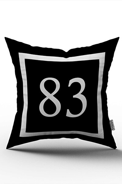 Cango Home Broj Digitalna štampa Navlaka za jastuk 83