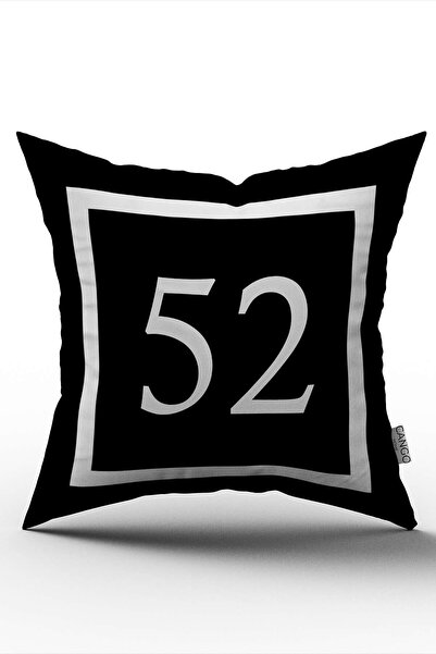 Cango Home Broj Digitalna štampa Navlaka za jastuk 52