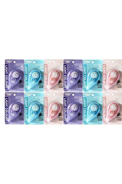 Bafix Pastel Şerit Silici Daksil 5mmx12m 12 Adet DMS-919