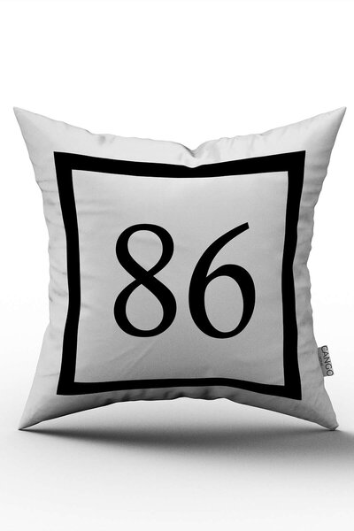 Cango Home 86 Model Black Vhite Digitalna štampa kom Navlaka za jastuk