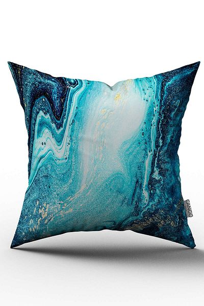 Cango Home Husă de pernă cu două fețe, abstractă, decorativă, imprimată digitală - Otyk029-ct