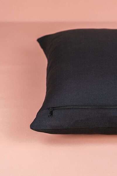 Cango Home Μαξιλαροθήκη Lettered Throw Μαξιλαροθήκη Letter S - 43x43 cm