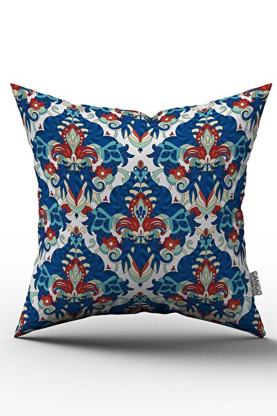 Cango Home Dvostrano Plavo Crveni Etnički Motiv Sa deznom Digitalna štampa ko...