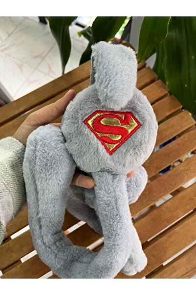 EyER Shoping Hulk Spiderman Ironman - Căști de pluș, Supererou gri coroană