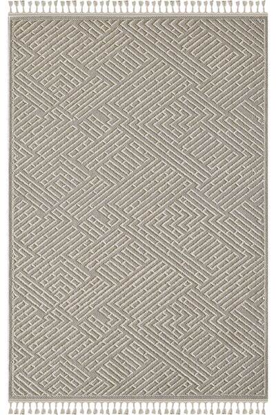 Empera Verona - Sandy Bukleli Modern Toz Vermeyen Balkon Halısı