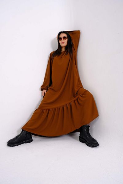 SARE ERKMEN Hijab Long Dress