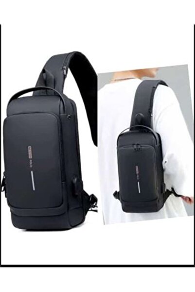 Newish Polo Uzi - Polyester Kumaş - Unisex Çapraz Çanta, Body Bag