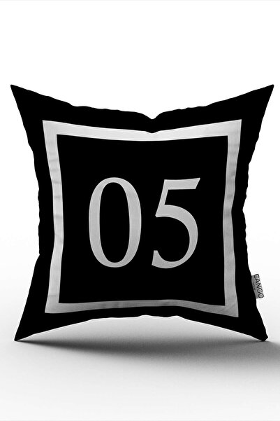 Cango Home Broj Digitalna štampa Navlaka za jastuk 05