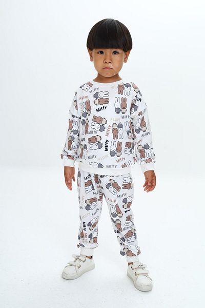 My Kids Wear Silky Applique Fabric for Child - Two Thread Set