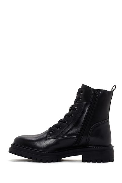 Geox Geox Black Booties Womens Shoes