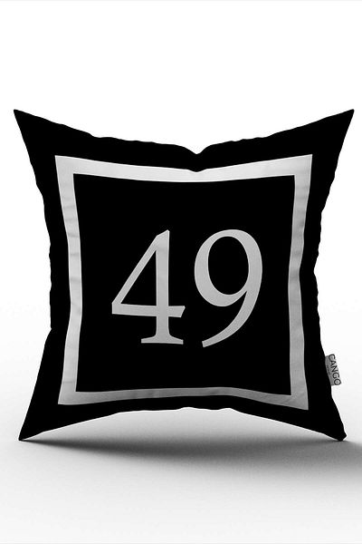 Cango Home 49 Numberic Digital Print Dirty Case
