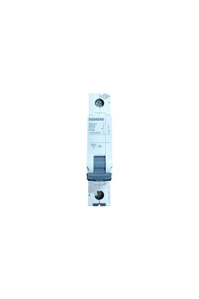 Siemens 5Sl6110-7 Auto Fuse - 10A C Type, 1Phase, 6Ka