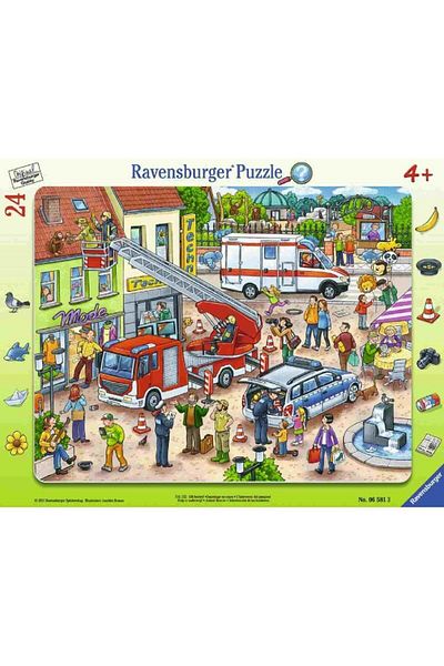 RAVENSBURGER Rescue Puzzle 24 Pieces - 065813