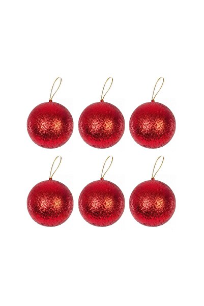 hediyeofisi Fifth Feast Mooncake - 3cm Glittery and Shiny Tiny Cute Ball Tree Ornament