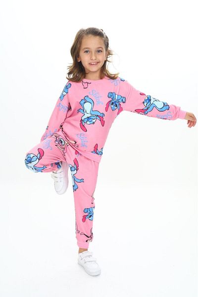 My Kids Wear Silky Two Thread Applique Fabric Children's Sets