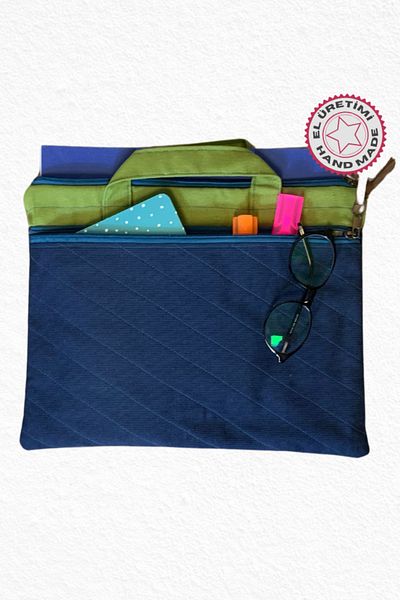 Uretti - كتاب مصنوع يدويًا من Gamze 9546 - حقيبة كمبيوتر محمول