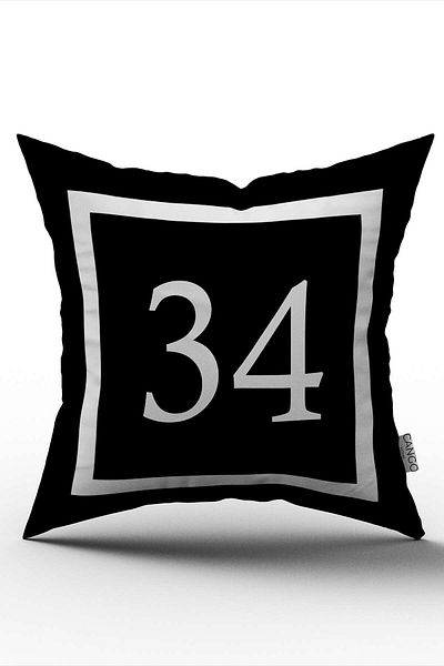 Cango Home Husă de pernă cu imprimare digitală numerică 34
