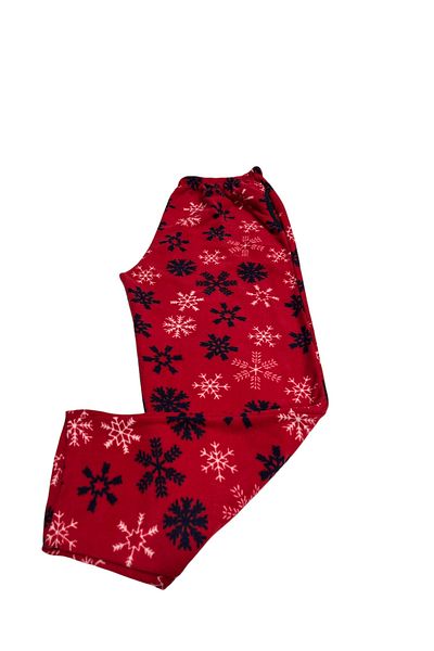 Arkan Winter Plus Size Fleece Pajama Bottom - Elastic Waist, 1St Class Single Bottom
