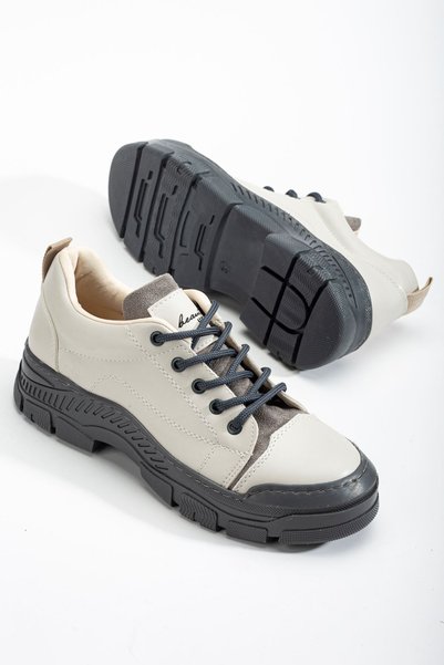 Hayalimdeki Ayakkabı Peqas Gray Women's Sneaker Casual Shoes