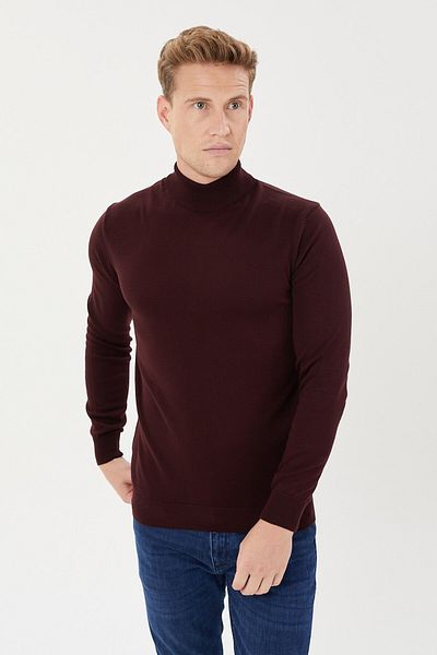 Tony Montana Πλεκτό Basic Half Fisherman Plus Size - TB-3034