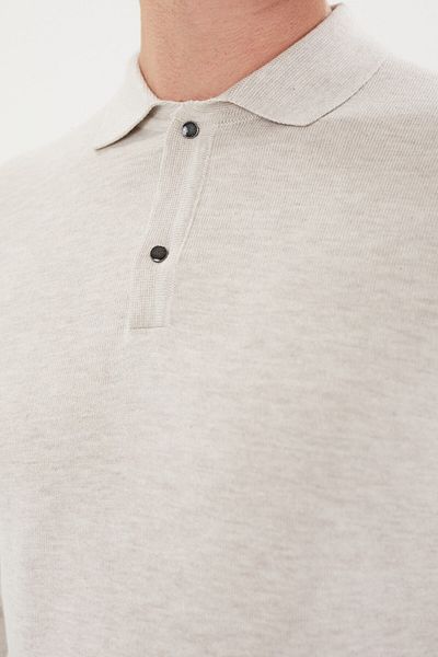 Tony Montana Πλεκτό Basic με γιακά Polo Plus Size-TB-3045