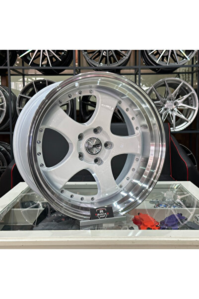 Emr 18 Inç 5x114.3 Ssr Lip Polish White Beyaz Ön Arka Jant Modeli (4ADET)