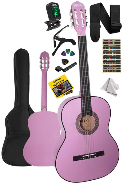 Midex CG-36PU-PAK Kaliteli 36 İnç 3/4 Juniur Çocuk Gitar Seti 8-12 Yaş Arası ...