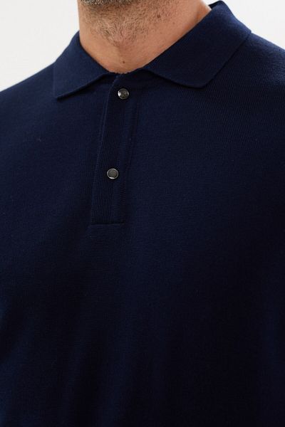 Tony Montana Tricotaj de bază cu gât polo de mărime mare-TB-3045