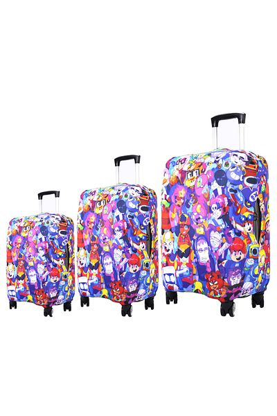 MY SARACİYE My Saraciye 110 Character-2 Suitcase and Suitcase Set - Large, Medium, and Cabin Size Case