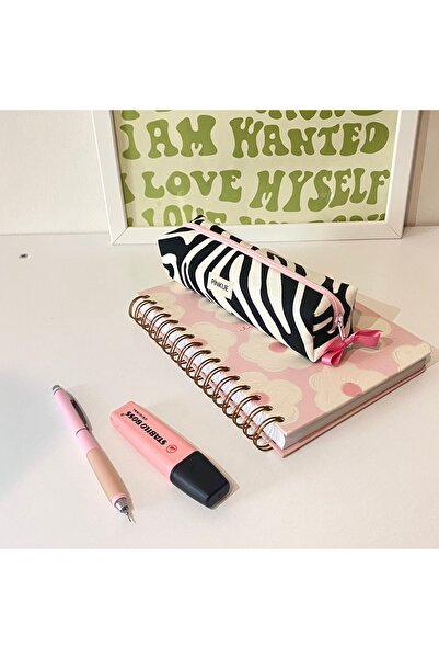 PİNKUE Θήκη στυλό Zebra Με σχέδιο Slim
