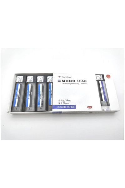 Tombow Min Classic Tube 0.7/2b 12 Pieces Tube (12 Pieces)