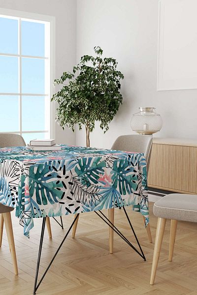 Cango Home Față de masă decorativă imprimată digitală Otyk1421-ms