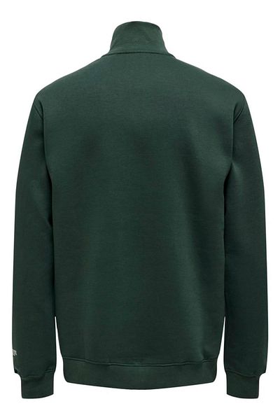 Only & Sons ONSRILEY REG 1/4 Zip - Αθλητικό φούτερ High Amblek Emerald Green 22030160