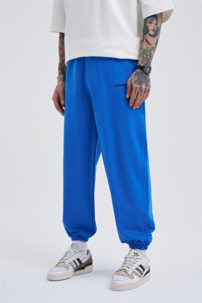 Machinist Ανδρικό φούτερ Basic Oversize Jogger Light Blue