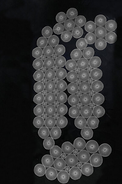 Çt Çeyizci Tekstil 5-dijelni set za dnevnu sobu krem boje sa francuskom čipkom