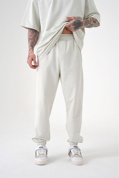 Machinist Ανδρικό Basic Relaxed Jogger Grey Sweatpants