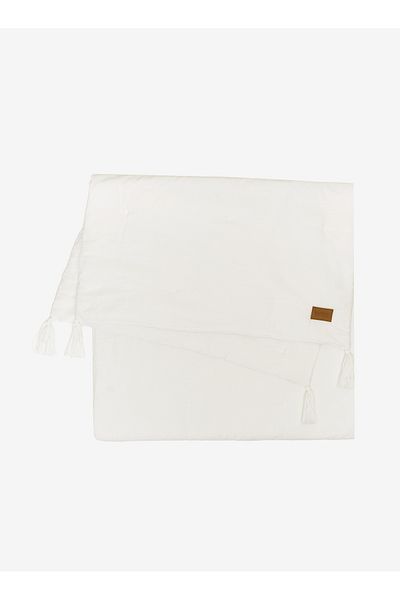 Barine White Smooth Cotton Bed Runner - 70X240