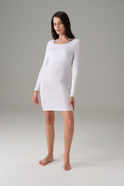 Doreanse Crew Neck Long Sleeve Women's Dress Petticoat - 11003