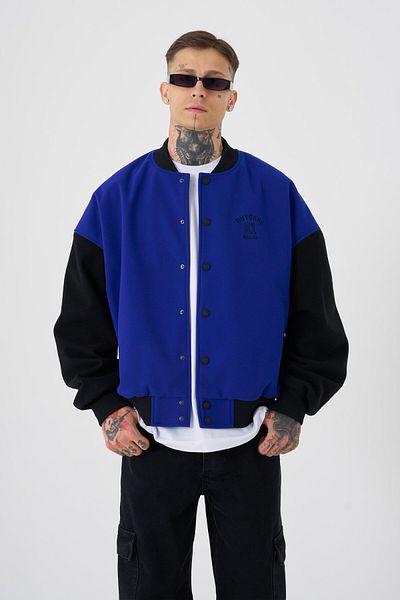 Machinist Jachetă pentru bărbați Out Case 91 oversize, albastru bleumarin