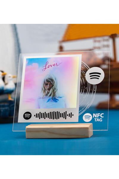 Gift Moda Özelleştirelebilir Akıllı NFC Spotify Plak