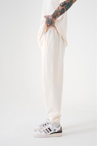 Machinist Ανδρικό Basic Relaxed Jogger White Sweatpants