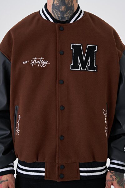 Machinist Ανδρικό μπουφάν Wild Hunt Death Oversize Brown Bomber